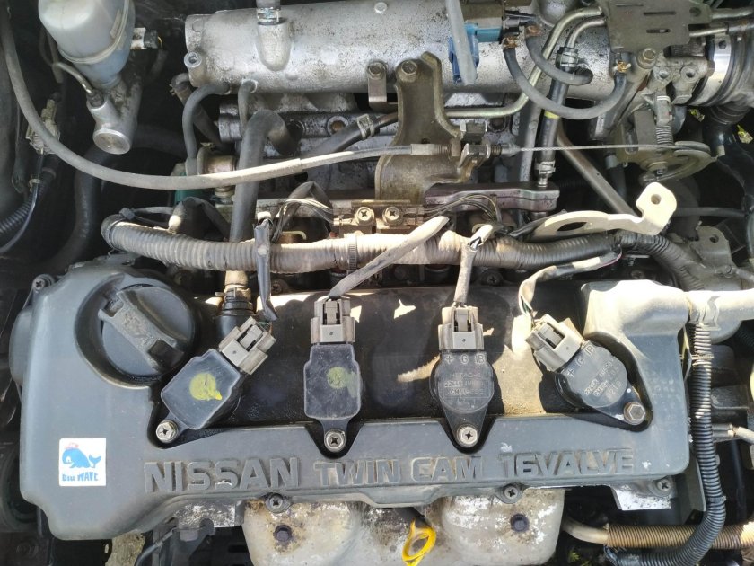 Двигатель Nissan qg15de