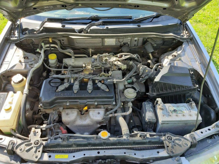 Nissan Wingroad y11 двигатель