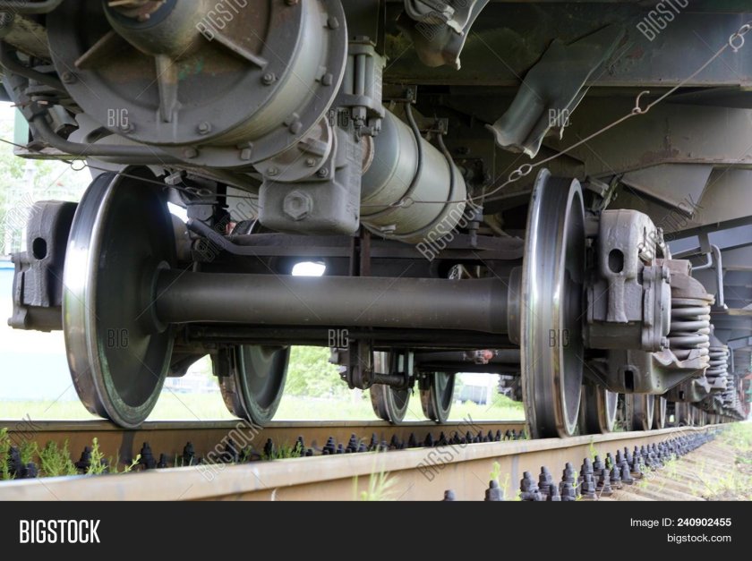 Дисковые тормоза вагона