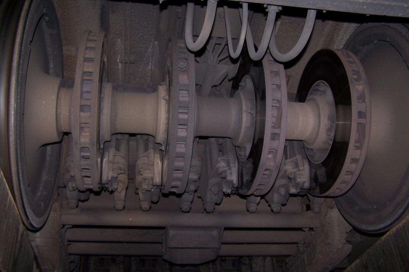 Тормозная колодка пассажирского вагона