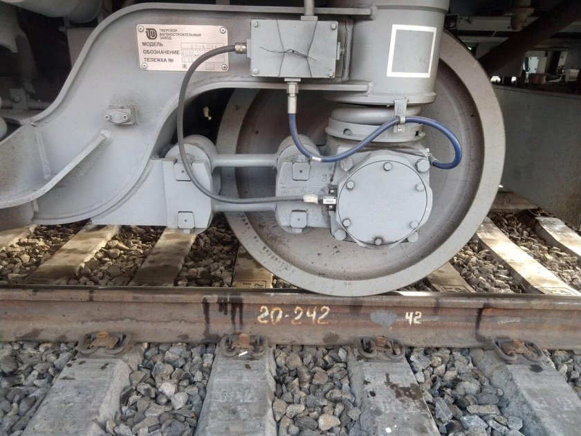 Тележка пассажирского вагона