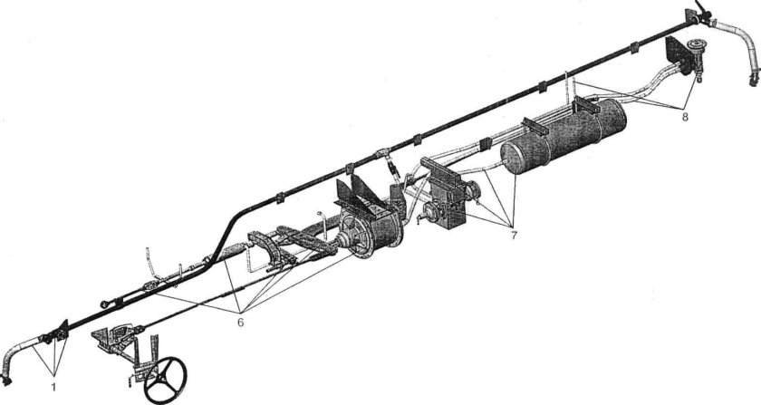 Автотормозное оборудование грузового вагона