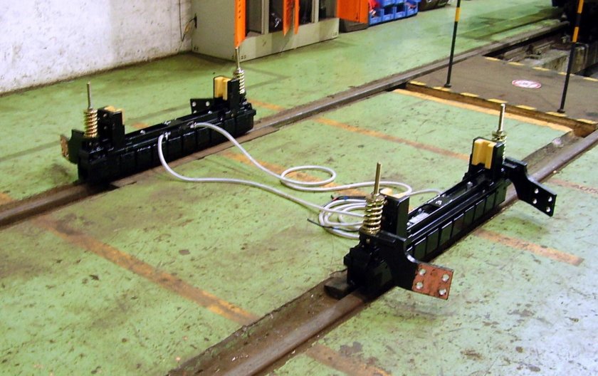 Магнито рельсовый тормоз