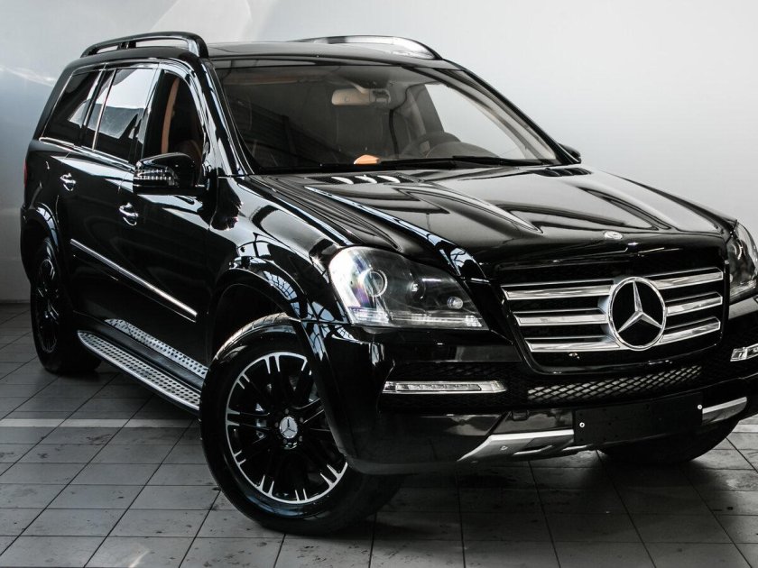 Мерседес-Бенц gl 350 черный