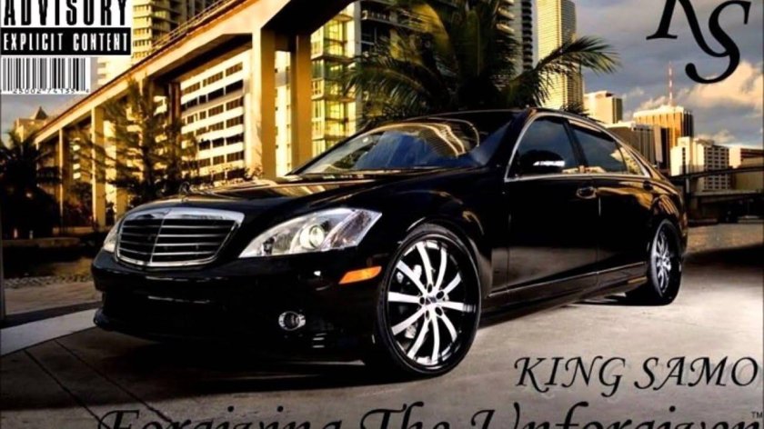 Мерседес черный роскошный