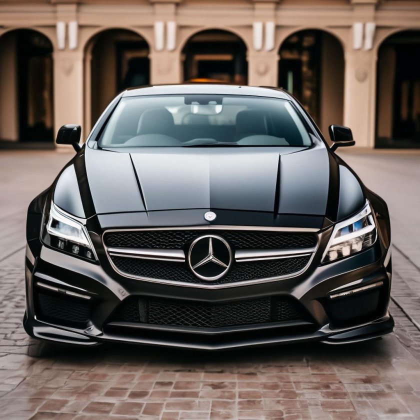 Mercedes benz cls 63 amg black