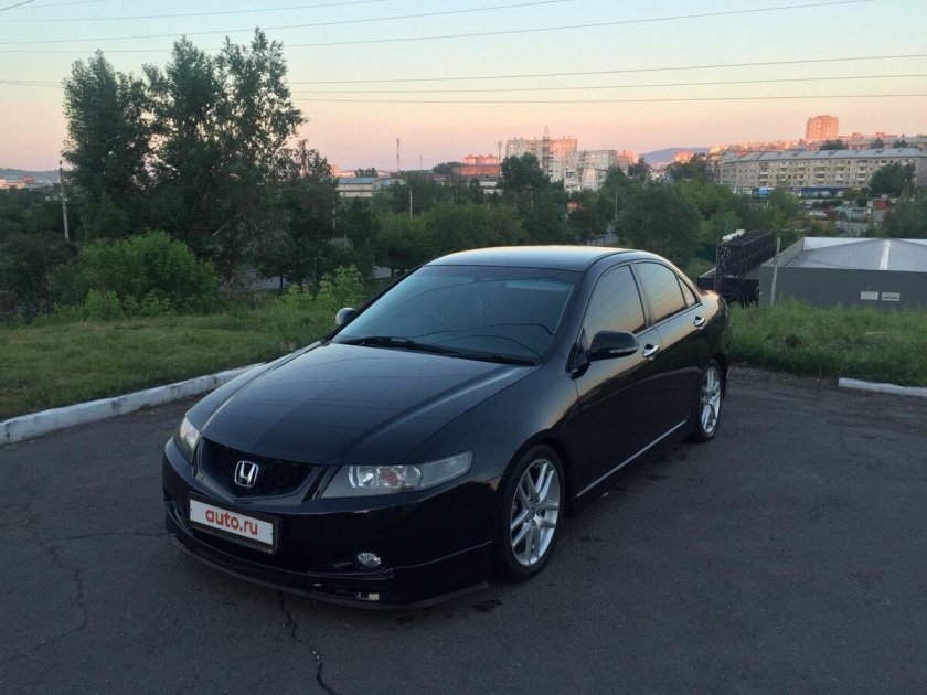 Honda Accord 7 черный
