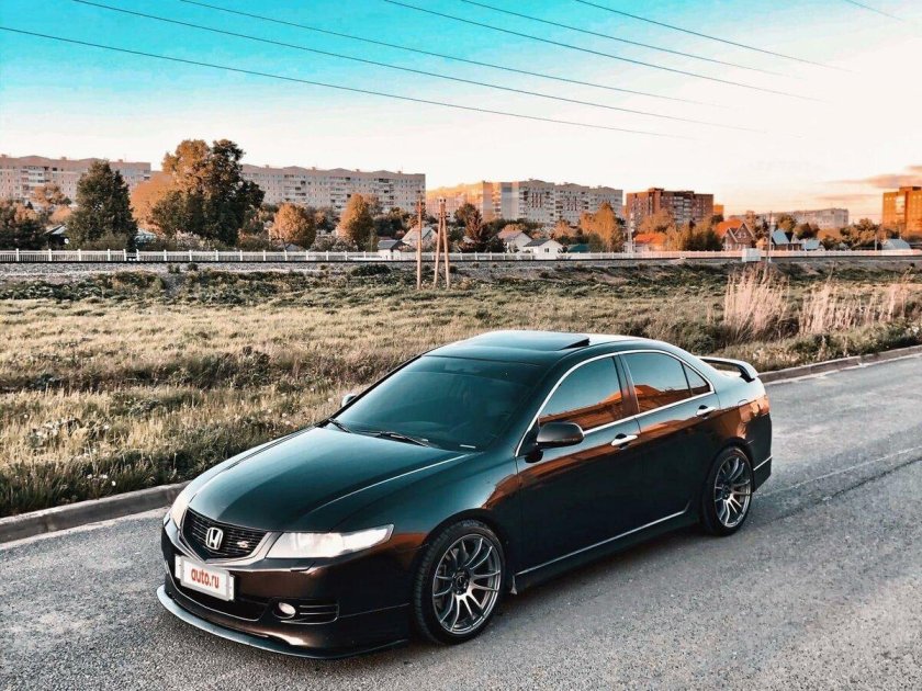 Обои на рабочий стол Хонда Аккорд 7