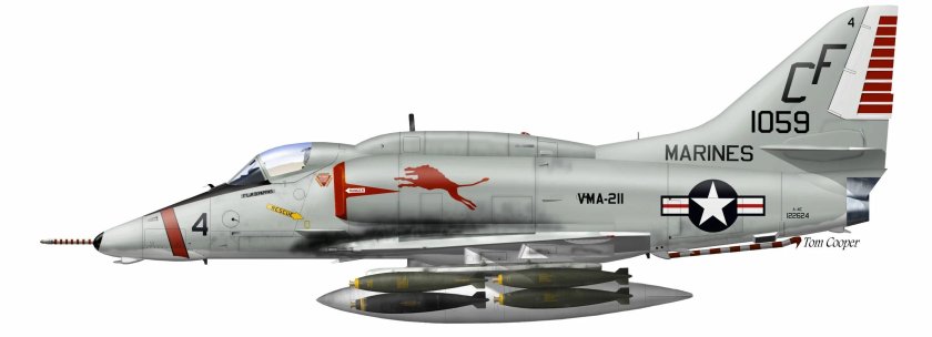 A-4 skyhawk va-212