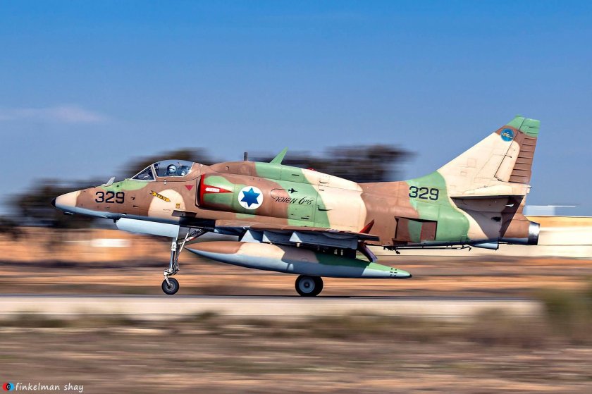 A-4e Skyhawk Израиль