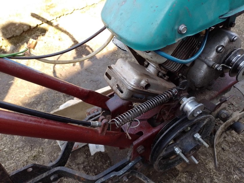 Мотокультиватор крот двигатель