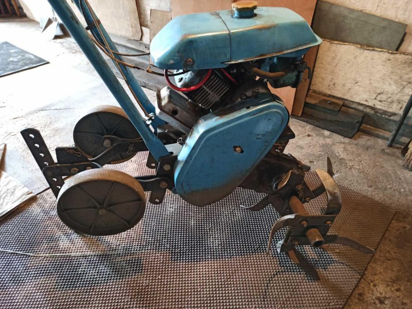 Крот-ом мотокультиватор