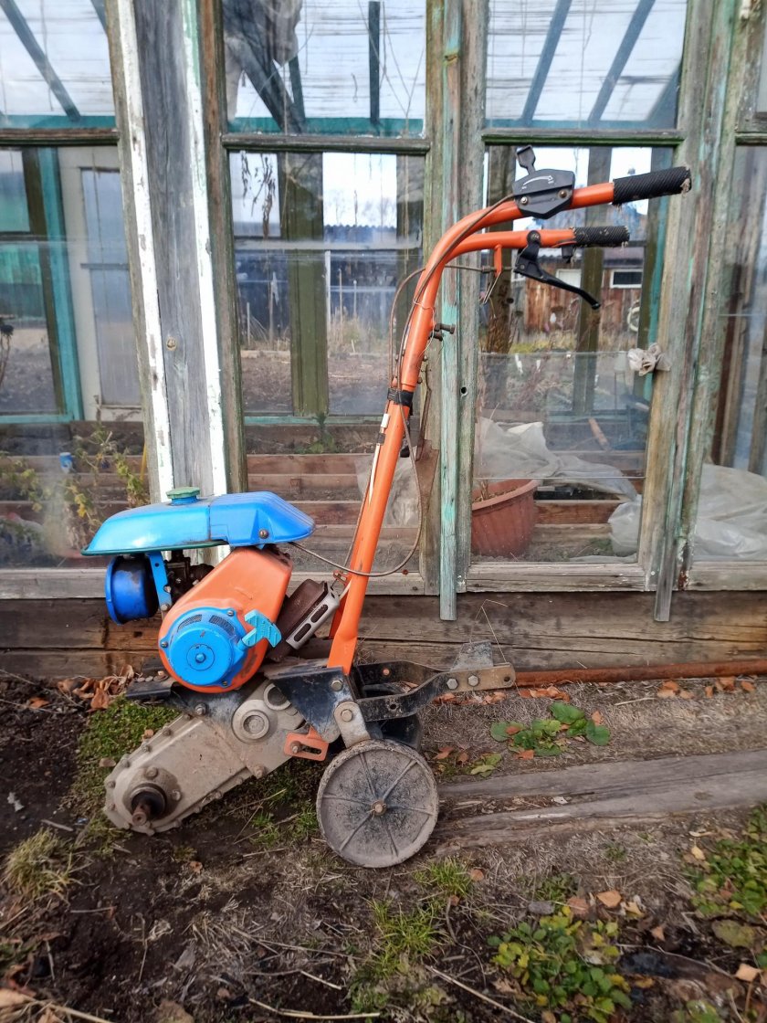 Крот-ом мотокультиватор