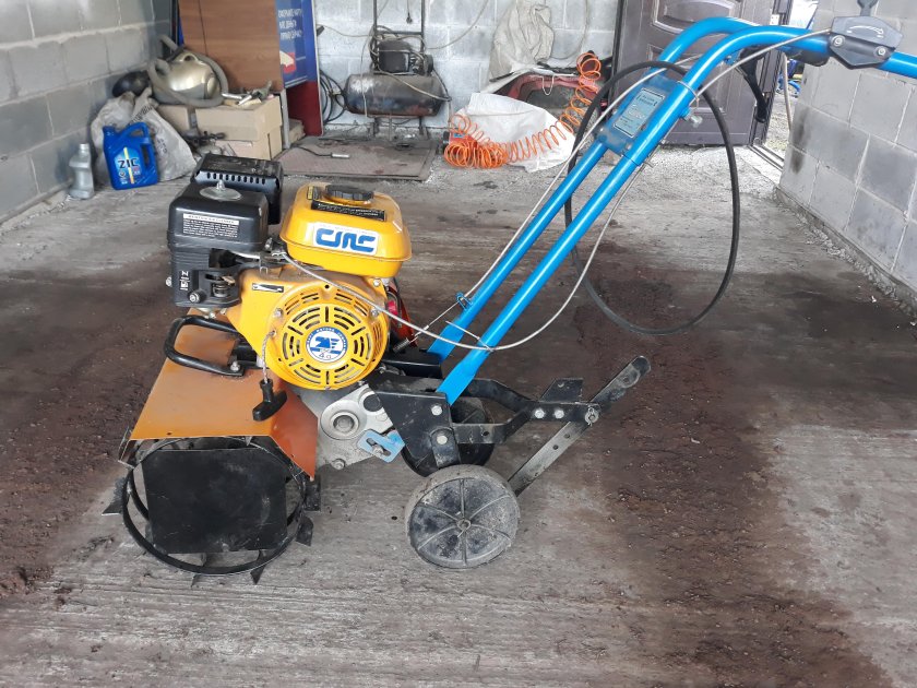 Культиватор Крот 2 тактный самоделки