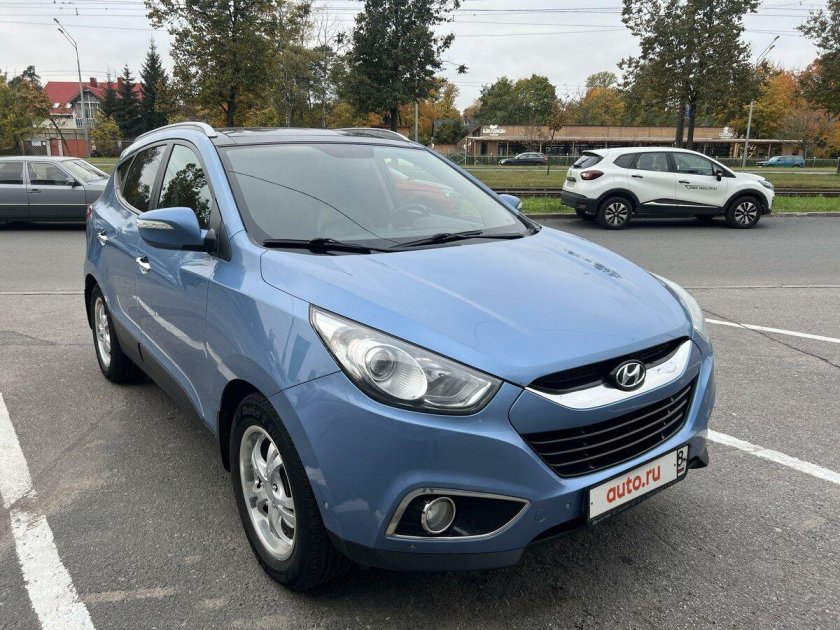 Хендай х35 голубая