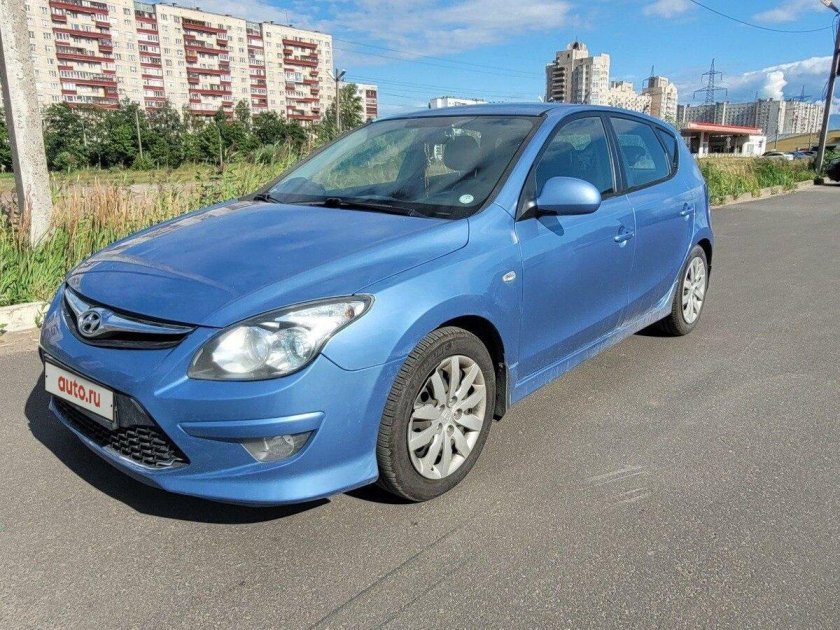 Хендай голубой