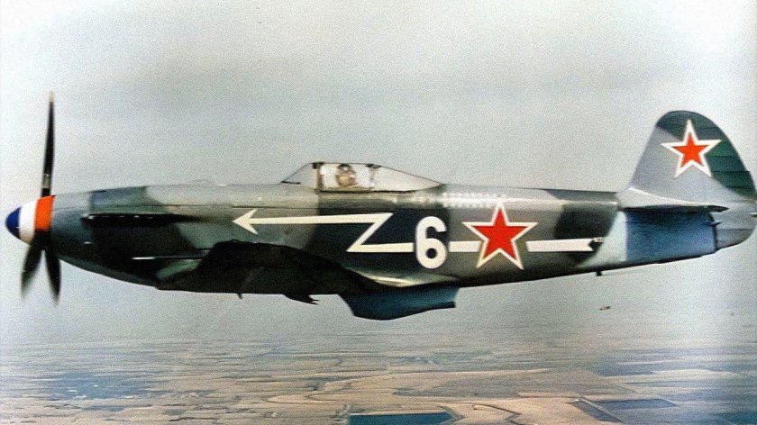 Як-3 истребитель Нормандия Неман