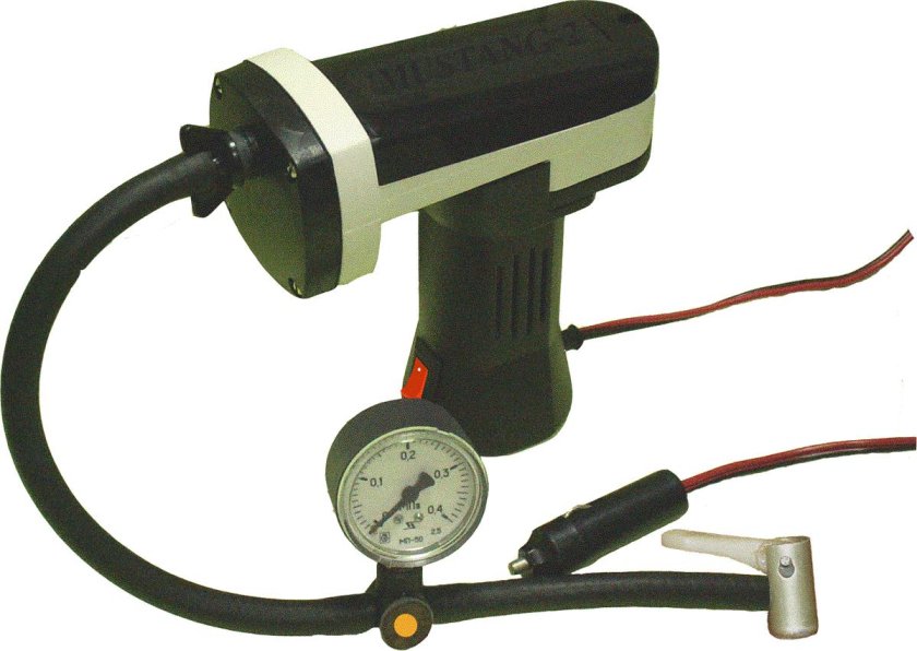 Автомобильный компрессор Мустанг-2