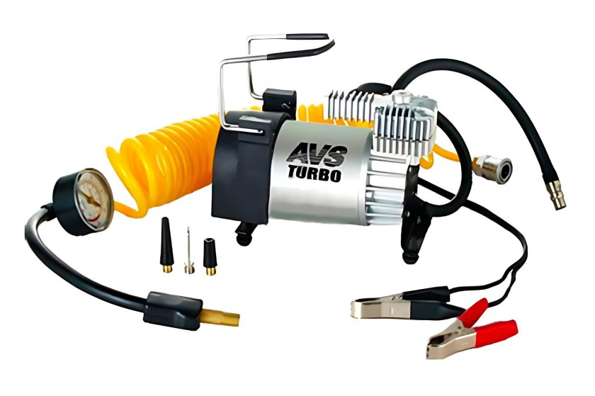 Компрессор автомобильный turbo avs ks 600