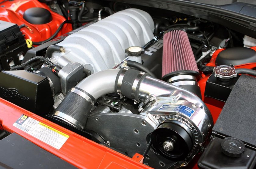 Dodge Challenger с механическим нагнетателем