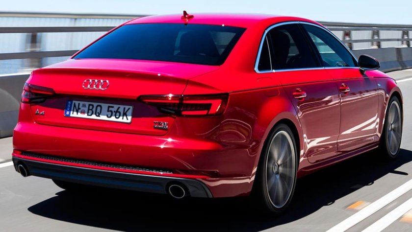 Ауди а4 красная 2020