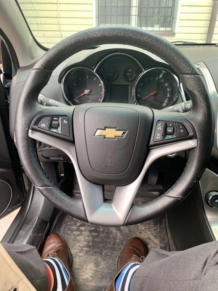 Руль Шевроле Круз кожа