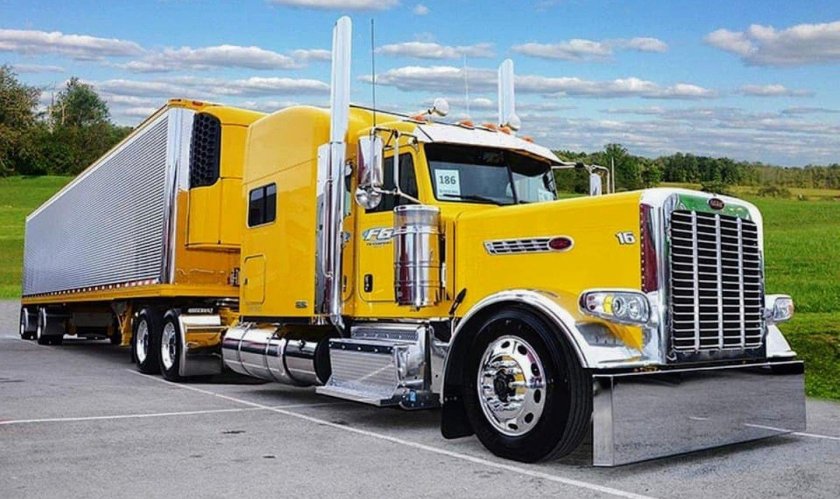 Американский грузовик Peterbilt