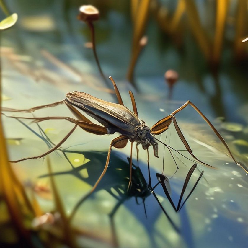 Водомерка прудовая