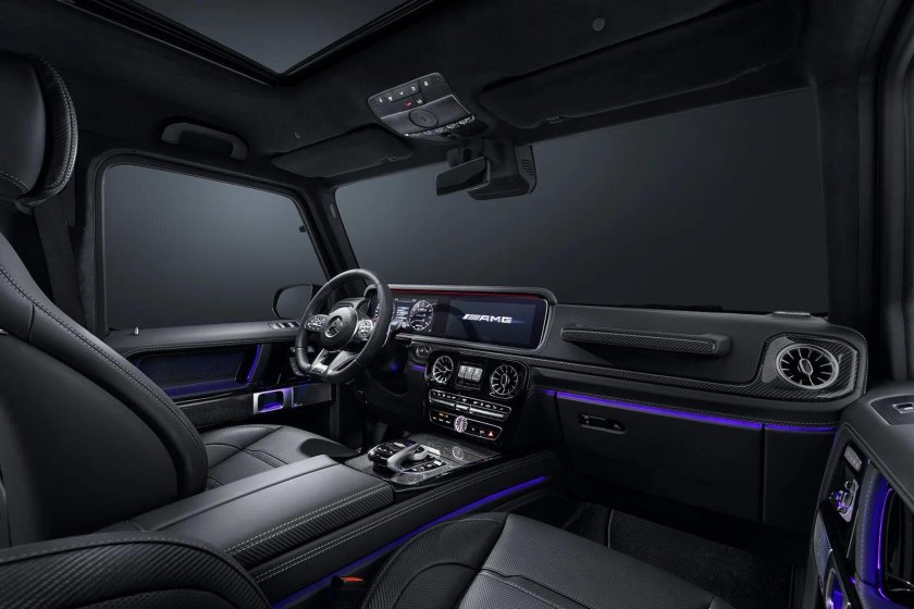 Мерседес Бенц АМГ g63 салон