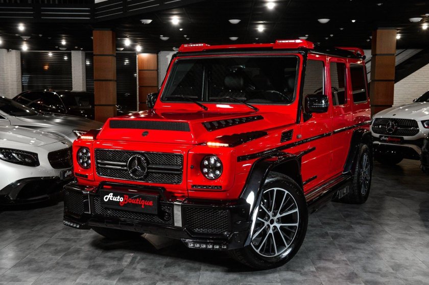 Мерседес Гелендваген браб