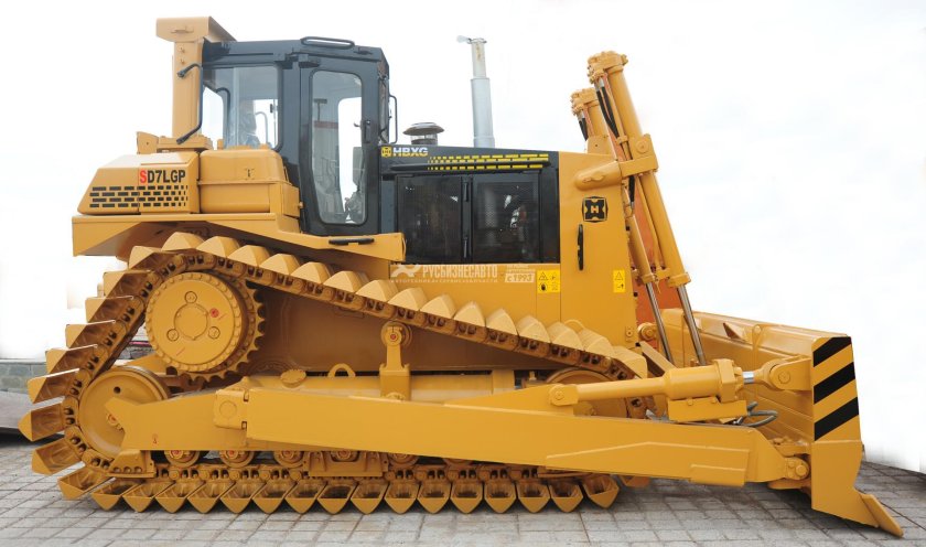 Бульдозер гусеничный shehwa sd 7
