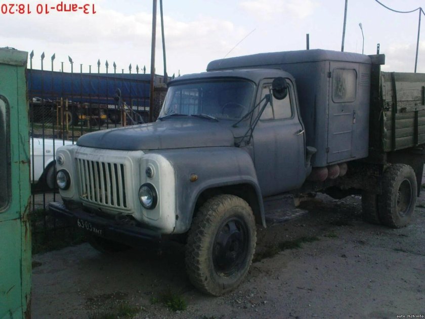 ГАЗ 53 будка борт