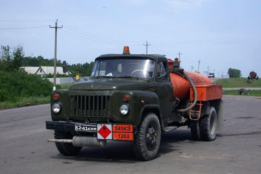 ГАЗ 52 топливозаправщик