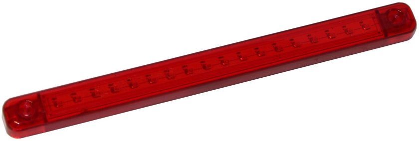 Фонарь стоп, пл, АКБ, SB-216, 5 led, 4 реж, красный, 3265237