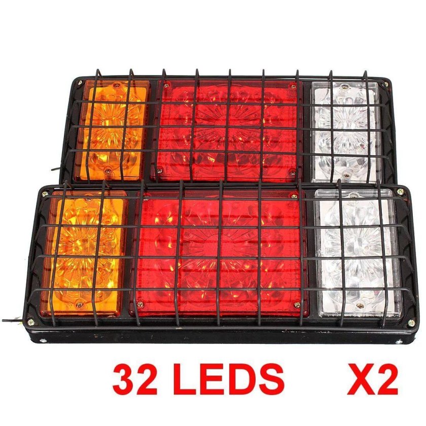 Светодиодные стоп сигналы для грузовиков 24v