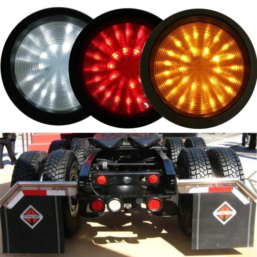 Задние фонари для грузовиков и прицепов светодиодные 12 вольт