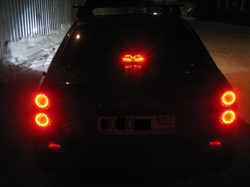 Стоп сигнал тонировка Getz