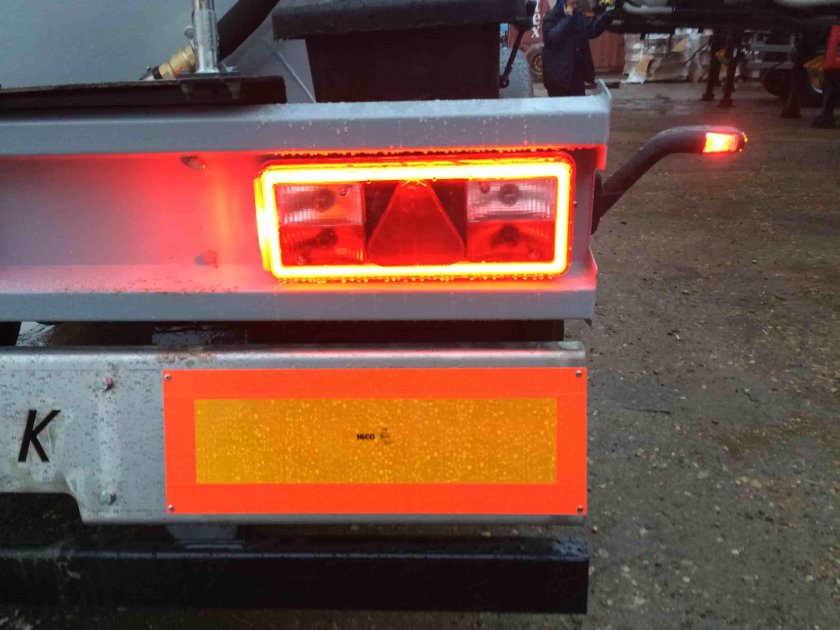 Фонарь задний Сеспель прицеп