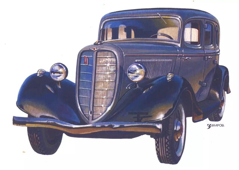 ГАЗ м1 эмка 1930