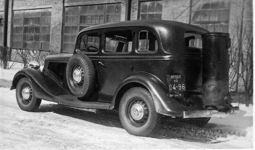 ГАЗ м1-мг газогенераторный