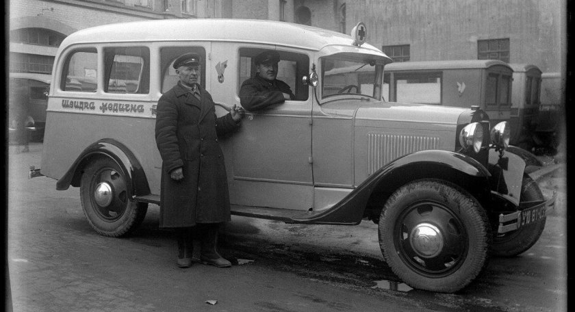 ГАЗ м1 санитарный