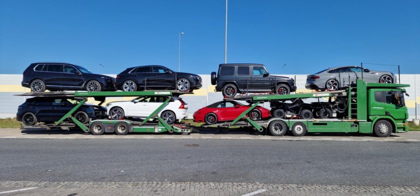 Мерседес актрос автовоз