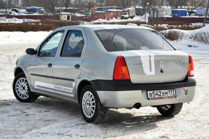 Рено Логан старый