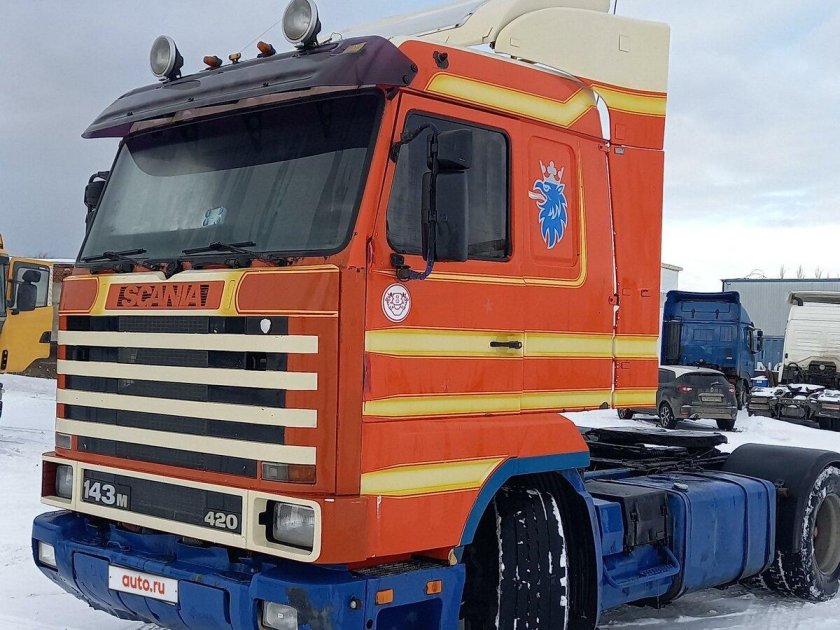 Скания 143 м 420 1995г дания