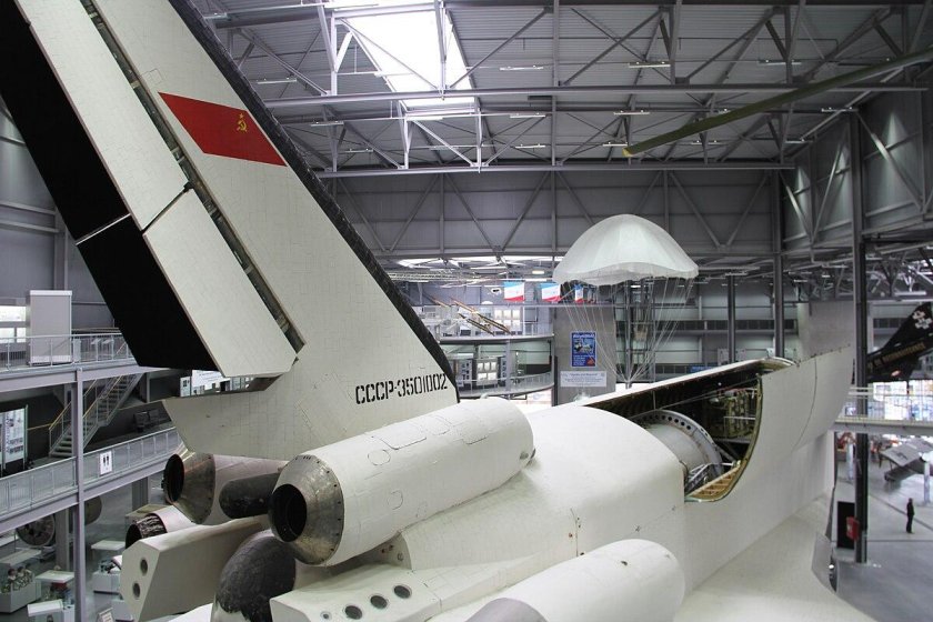 Челнок Буран в музее Шпайера