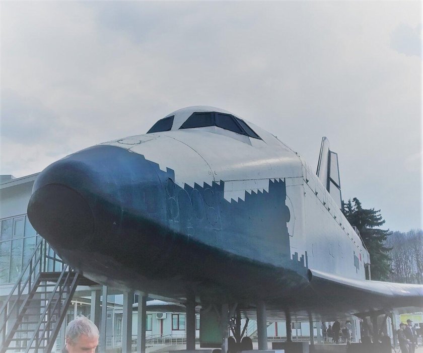 Буран космический корабль на ВДНХ
