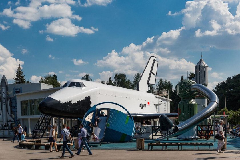 Буран космический корабль на ВДНХ