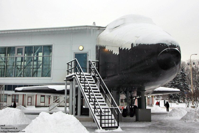 Буран на ВДНХ космос