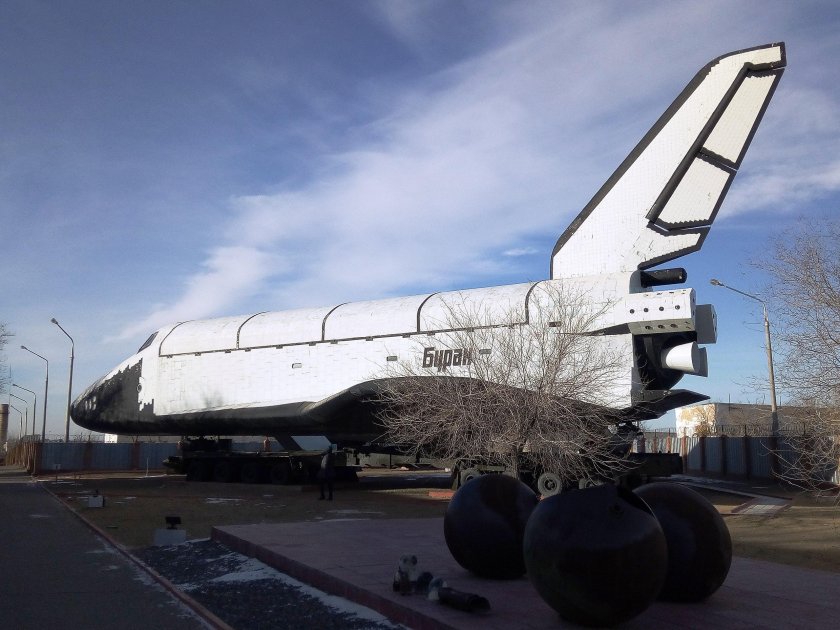 Шаттл Буран Байконур