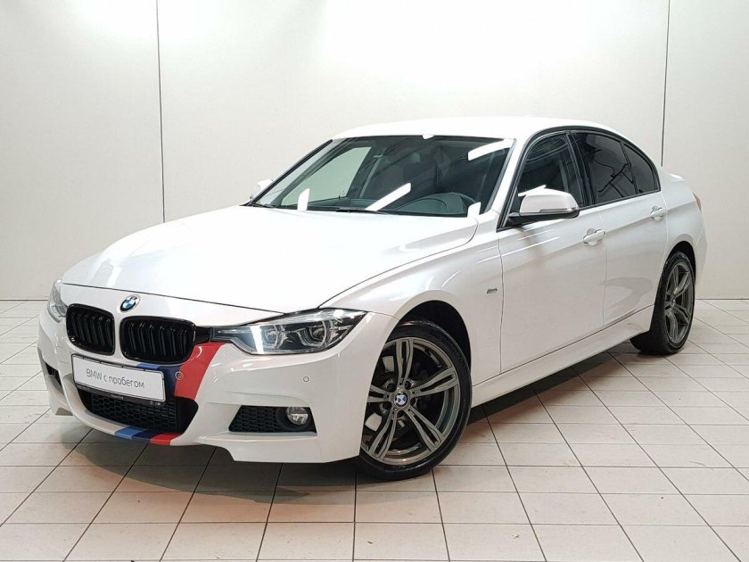 BMW 320 2016 белая